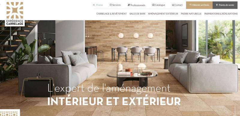 Magasin spécialisé pour l'aménagement extérieur