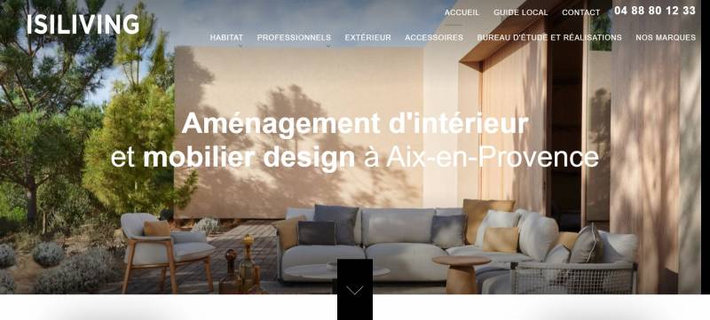 Conseils en aménagement et agencement d'intérieur par ISILIVING  agence de décoration à Aix-en-Provence