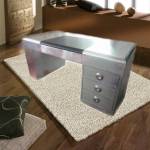 bureau vintage aluminium