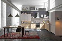 Cuisine style design industriel idéal pour loft ou grande maison